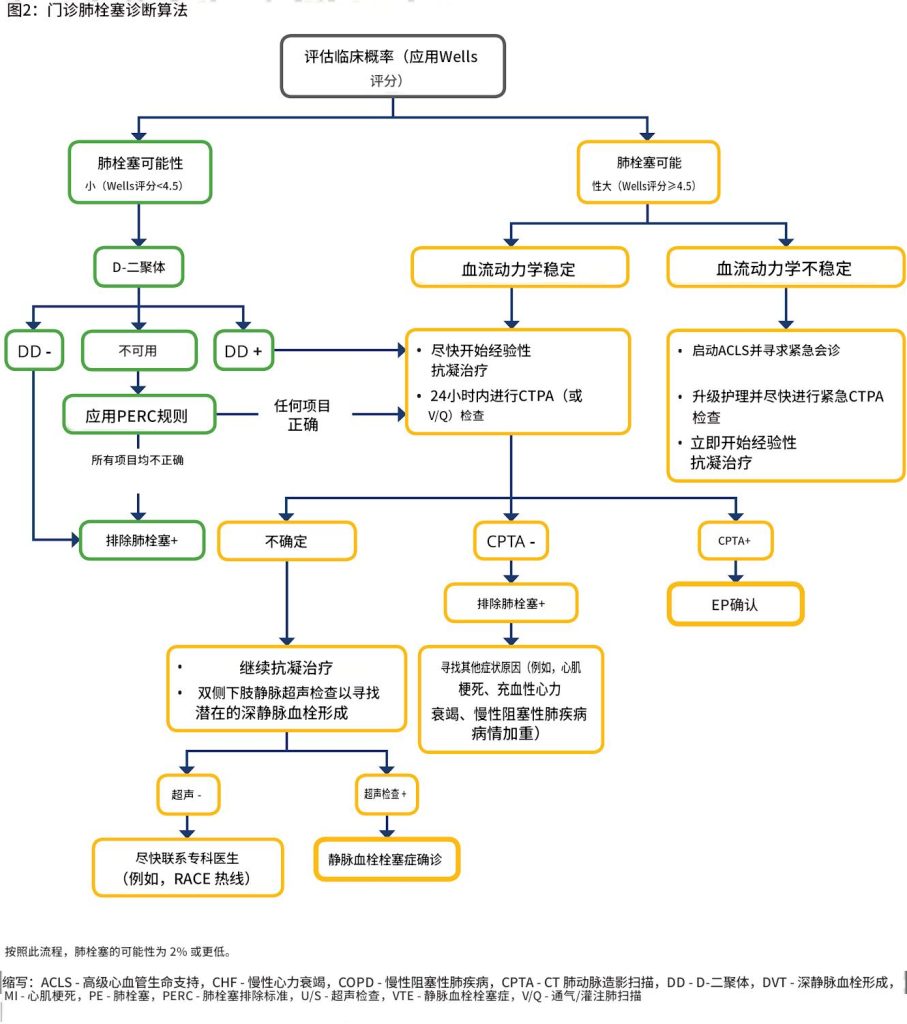 静脉血栓栓塞症——诊断和治疗